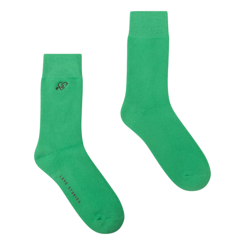 Terry socks Bright Green