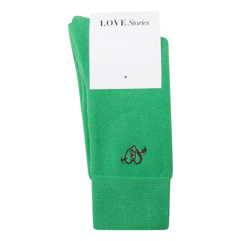 Terry socks Bright Green - Afbeelding 2