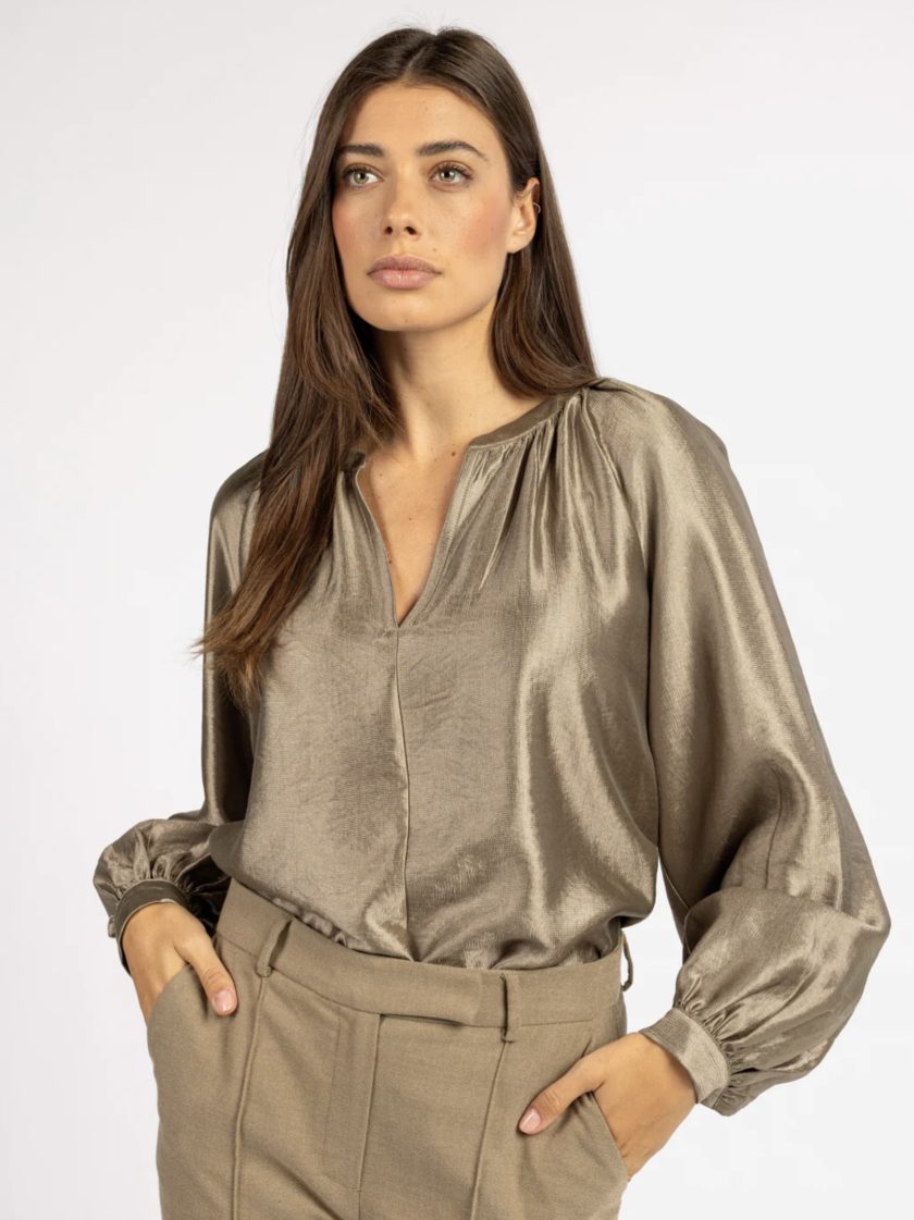 ALANZA Blouse Taupe