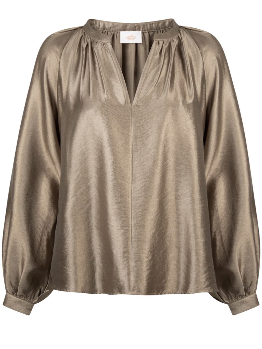 ALANZA Blouse Taupe - Afbeelding 6