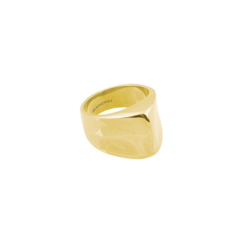 Bandhu - Dent ring - Gold - Afbeelding 3