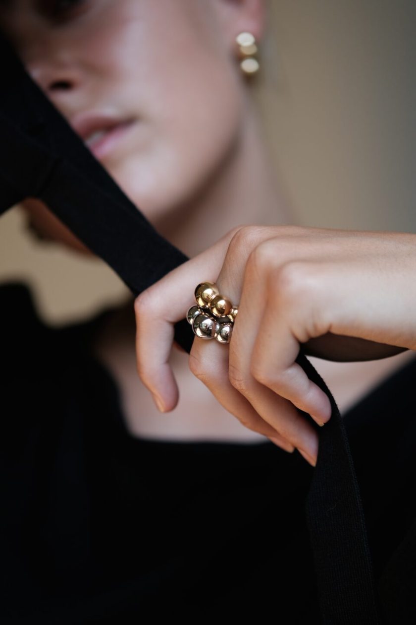 Bandhu - Dot ring - Gold