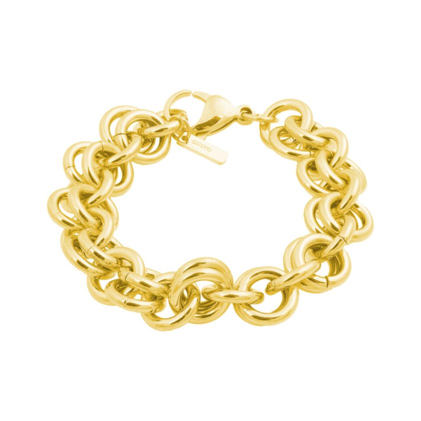 Bandhu - Maliën Bracelet - Gold - Afbeelding 3