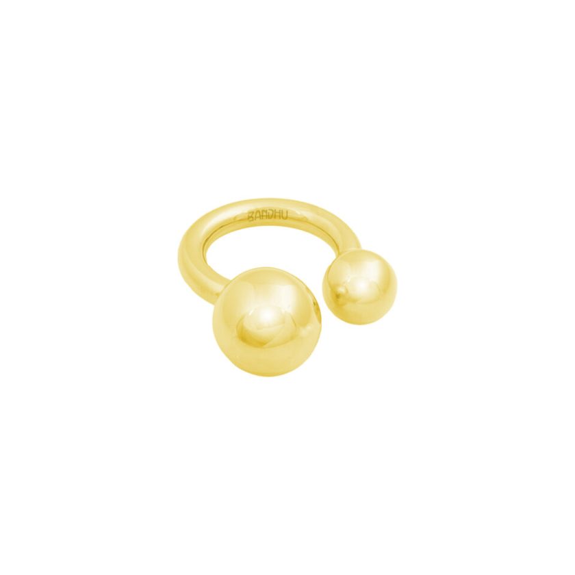 Bandhu - Dot Duo Ring - Gold - Afbeelding 4