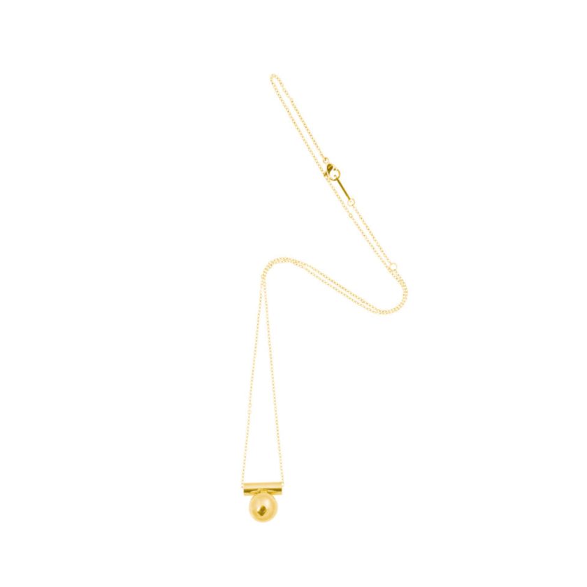 Bandhu - Dot Necklace - Gold - Afbeelding 3