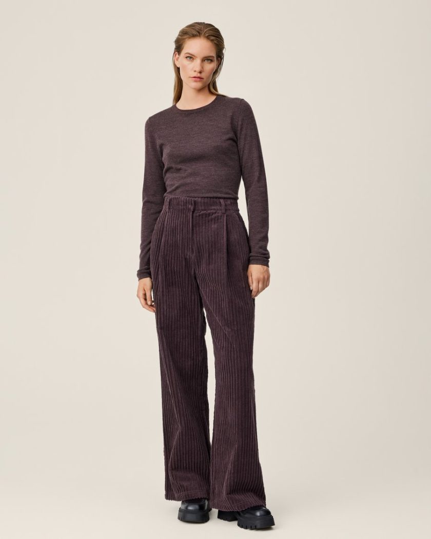 MSCHLiesel Long Pants Raisin