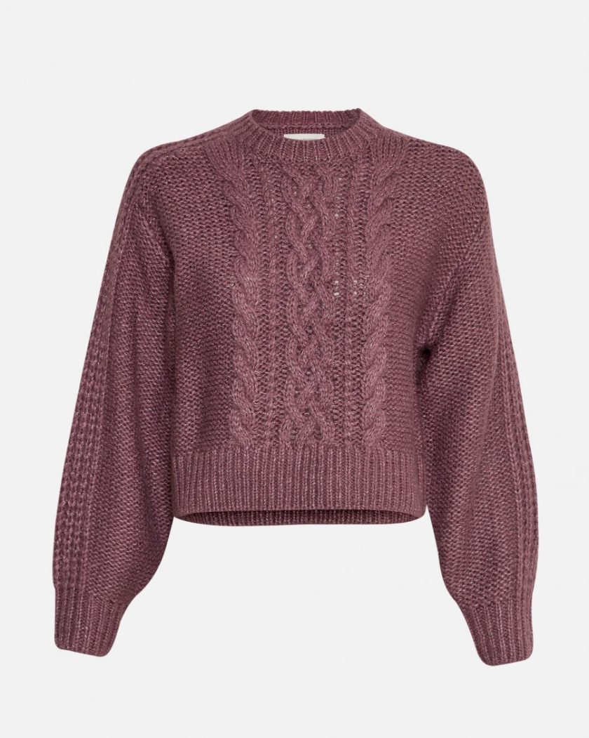 MSCHDiella Heidi Pullover Black Plum