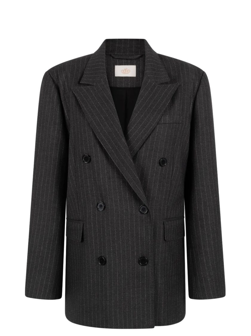 Heidy Pinstripe Blazer Zwart - Afbeelding 6