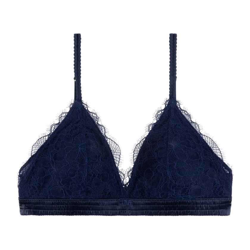 Darling Dark Blue Padded Bralette - Afbeelding 4