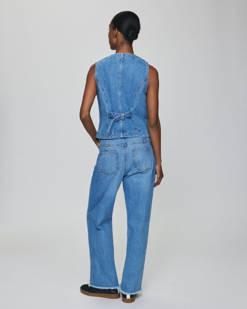 MSCHEli Ada HW Straight Ankle Jeans - Afbeelding 2