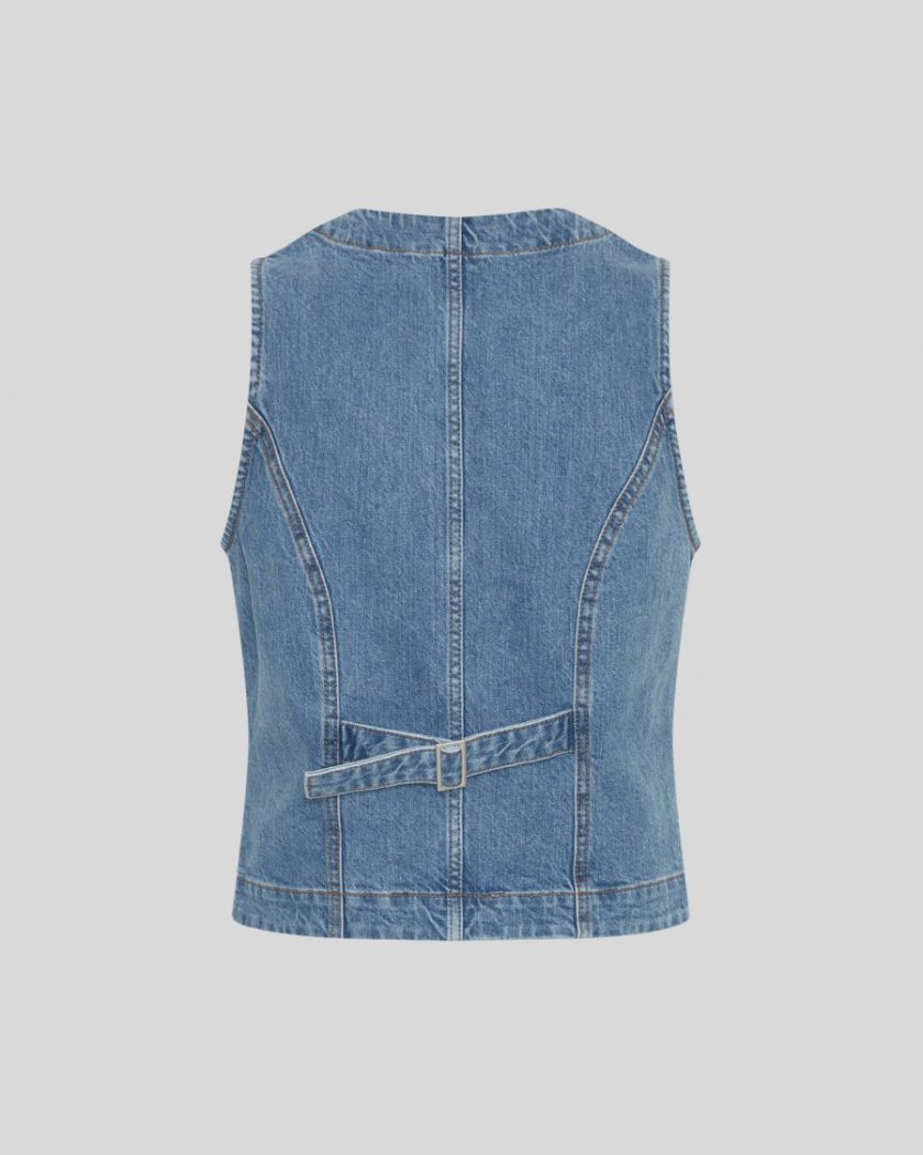 MSCHEli Ada Denim Vest - Afbeelding 4